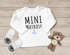 Baby Langarmshirt Aufdruck Mini Matrose Anker Grafik Print Babykleidung Bedruckt Jungen Mädchen Shirt Moonworks®preview