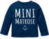 Baby Langarmshirt Aufdruck Mini Matrose Anker Grafik Print Babykleidung Bedruckt Jungen Mädchen Shirt Moonworks®preview