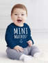 Baby Langarmshirt Aufdruck Mini Matrose Anker Grafik Print Babykleidung Bedruckt Jungen Mädchen Shirt Moonworks®preview