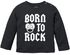 Baby Langarmshirt Babyshirt Born to Rock Hardrock Heavy Metal Jungen Mädchen Shirt Moonworks®preview