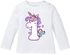 Baby Langarmshirt Babyshirt mit Aufdruck erster Geburtstag eins 1 Jahr Zahl Mädchen Shirt Moonworks®preview