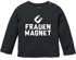Baby Langarmshirt Frauenmagnet, lustiges Geschenk für kleine Jungs Babyshirt Jungen Shirt Moonworks®preview