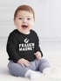 Baby Langarmshirt Frauenmagnet, lustiges Geschenk für kleine Jungs Babyshirt Jungen Shirt Moonworks®preview