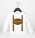 Baby Langarmshirt für das Oktoberfest mit Lederhose und Schatzerl, Lausbub oder eigenem Namen Babyshirt Jungen & Mädchen Shirt Moonworks®preview