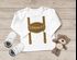 Baby Langarmshirt für das Oktoberfest mit Lederhose und Schatzerl, Lausbub oder eigenem Namen Babyshirt Jungen & Mädchen Shirt Moonworks®preview