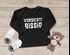 Baby Langarmshirt lustiger Spruch Vorsicht bissig witzige Geschenke Babyshirt Jungen Mädchen Shirt Moonworks®preview