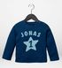 Baby Langarmshirt mit Name und Zahl 1 zum ersten Geburtstag Motiv Stern Geburtstagsshirt Junge/Mädchen SpecialMe®preview