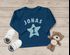 Baby Langarmshirt mit Name und Zahl 1 zum ersten Geburtstag Motiv Stern Geburtstagsshirt Junge/Mädchen SpecialMe®preview