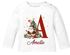 Baby Langarmshirt mit Name Weihnachten Monogramm Initiale Junge Mädchen Bio-Baumwolle SpecialMe®preview