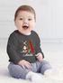 Baby Langarmshirt mit Name Weihnachten Monogramm Initiale Junge Mädchen Bio-Baumwolle SpecialMe®preview