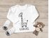 Baby Langarmshirt mit Namen personalisiert Giraffe lustige Zoo-Tiere Strichzeichung Junge Mädchen Bio-Baumwolle SpecialMe®preview
