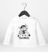 Baby Langarmshirt mit Namen personalisiert kleiner Wikinger Skandi Stil Junge Mädchen Bio-Baumwolle SpecialMe®preview