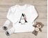 Baby Langarmshirt mit Namen personalisiert Monogramm Initiale Anfangsbuchstabe anpassbar Mädchen Bio-Baumwolle SpecialMe®preview