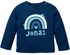 Baby Langarmshirt mit Namen personalisiert Regenbogen Scandi Stil Mädchen Jungen Bio-Baumwolle SpecialMe®preview