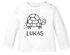 Baby Langarmshirt mit Namen personalisiert Schildkröte lustige Zoo-Tiere Strichzeichung Junge Mädchen Bio-Baumwolle SpecialMe®preview