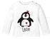 Baby Langarmshirt mit Namen personalisiert Tiermotive little Fox Fuchs Pinguin Panda Wunschname Bio-Baumwolle SpecialMe®preview