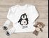 Baby Langarmshirt mit Namen personalisiert Tiermotive little Fox Fuchs Pinguin Panda Wunschname Bio-Baumwolle SpecialMe®preview