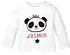 Baby Langarmshirt mit Namen personalisiert Tiermotive little Fox Fuchs Pinguin Panda Wunschname Bio-Baumwolle SpecialMe®preview