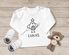 Baby Langarmshirt mit Namen personalisiert Vogel lustige Tiere Strichzeichung Junge Mädchen Bio-Baumwolle SpecialMe®preview