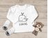 Baby Langarmshirt mit Namen personalisiert Wal lustige Unterwasser-Tiere Strichzeichung Junge Mädchen Bio-Baumwolle SpecialMe®preview