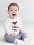 Baby Langarmshirt mit Spruch Alles Liebe zum Vatertag Geschenk Papa Vatertagsgeschenk  Jungen Mädchen Shirt Moonworks®preview
