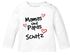 Baby Langarmshirt mit Spruch Mamas/Papas Schatz mit Herzen Jungen Mädchen Shirt Moonworks®preview