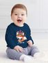 Baby Langarmshirt Name personalisiert Boho Fuchs Tier-Motive Bedrucken Junge Mädchen Bio-Baumwolle SpecialMe®preview