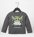 Baby Langarmshirt personalisiert Wunschname Aufdruck Baby-Yoda Spruch Lustig Episode 1 Junge/Mädchen Moonworks®preview