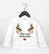 Baby Langarmshirt Rentier Rudolf XMAS Print Weihnachten Babyshirt Weihnachtsoutfit Newborn Einjährige MoonWorks®preview