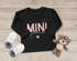 Baby Langarmshirt Schriftzug Mini personalisiert mit Familienname Wunschname Geschenk Geburt Taufe Jungen Mädchen SpecialMe®preview