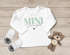 Baby Langarmshirt Schriftzug Mini personalisiert Wunschname Familienname Geschenk Geburt Taufe Jungen Mädchen SpecialMe®preview