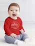 Baby Langarmshirt Spruch Mein erstes Weihnachten Babyshirt Weihnachtsmotiv XMAS Outfit Newborn Einjährige SpecialMe®preview