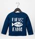 Baby Langarmshirt Spruch Papas süßester Fang Babygeschenke Baby-Shirt Jungen Mädchen Bio-Baumwolle Moonworks®preview