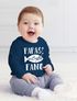 Baby Langarmshirt Spruch Papas süßester Fang Babygeschenke Baby-Shirt Jungen Mädchen Bio-Baumwolle Moonworks®preview