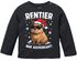 Baby Langarmshirt Weihnachten Lustig Rentier war ausverkauft Capybara Babyshirt Jungen Mädchen Christmas XMAS Outfit Moonworks®preview