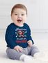 Baby Langarmshirt Weihnachten XMAS Spruch Lustig Die waren allle unartig Babyshirt Weihnachtsoutift MoonWorks®preview