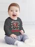 Baby Langarmshirt Weihnachten XMAS Spruch Lustig Die waren allle unartig Babyshirt Weihnachtsoutift MoonWorks®preview