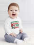 Baby Langarmshirt Weihnachtsshirt Spruch Das schönste Geschenk unterm Baum bin ich Babyshirt Weihnachtsmotiv MoonWorks®preview