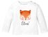 Baby Langarmshirtmit Name Bär Fuchs Einhorn Bedruckt Tiermotive personalisierte Geschenke Junge Mädchen Bio-Baumwolle SpecialMe®preview