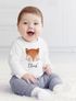 Baby Langarmshirtmit Name Bär Fuchs Einhorn Bedruckt Tiermotive personalisierte Geschenke Junge Mädchen Bio-Baumwolle SpecialMe®preview