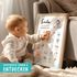 Baby Poster Meilensteine personalisiert | Mein erstes Kapitel mit Foto Name Geburtsdaten | Geburtsposter mit ersten Momenten | Geschenk zum1. Geburtstag SpecialMe® preview