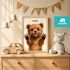 Baby-Poster personalisiert mit Handabdruck – Tierposter Geschenke zur Geburt, Taufgeschenke & Geburtsgeschenke SpecialMe®preview