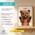 Baby-Poster personalisiert mit Handabdruck – Tierposter Geschenke zur Geburt, Taufgeschenke & Geburtsgeschenke SpecialMe®preview