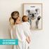 Baby-Poster personalisiert mit Handabdruck – Tierposter Geschenke zur Geburt, Taufgeschenke & Geburtsgeschenke SpecialMe®preview