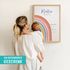 Baby Poster Regenbogen | personalisiertes Geburtsposter mit Name Geburtsdatum Uhrzeit Gewicht Größe | Geschenk Geburt SpecialMe® SpecialMe® preview