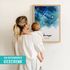 Baby Poster Sternzeichen personalisiert | Geburtsposter mit Sternbild Name Geburtsdatum  |Geschenkidee Taufe SpecialMe® preview