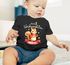 Baby Shirt Kurzarm Eichhörnchen Weihnachtsmotiv personalisiert Spruch Mein erstes Weihnachten XMAS Outfit Babyshirt SpecialMe®preview