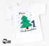 Baby Shirt kurzarm erstes Weihnachten Design Tannenbaum Weihnachtsoutfit Newborn Einjährige Babyshirt Jungen MoonWorks®preview
