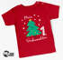 Baby Shirt kurzarm erstes Weihnachten Design Tannenbaum Weihnachtsoutfit Newborn Einjährige Babyshirt Jungen MoonWorks®preview