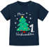 Baby Shirt kurzarm erstes Weihnachten Design Tannenbaum Weihnachtsoutfit Newborn Einjährige Babyshirt Jungen MoonWorks®preview